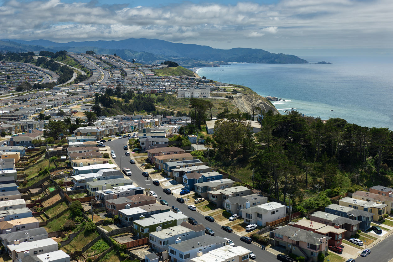 Panoramic Image of Daly City, CA